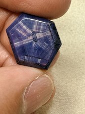 NATURAL AUSTRALIAN TRAPICHE SAPPHIRE, 32.8 Ct Top Quality, Unique Rare Gemstones