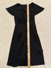 Stunning Talbots Petite Black Sleeveless Dress