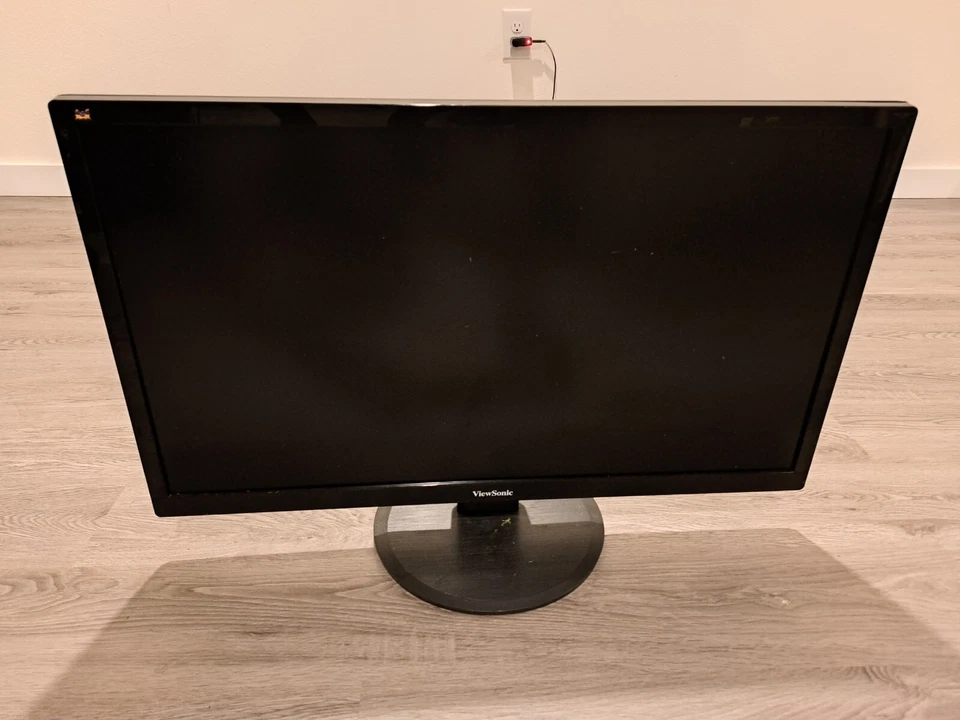 ViewSonic VA2855SMH 28" Widescreen 1080p HDMI VGA LCD LED Monitor - Image 3 of 4