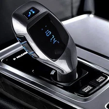 Bluetooth 3.0 Car FM Transmitter Wireless Radio Adapter USB Charger For iPhone 6