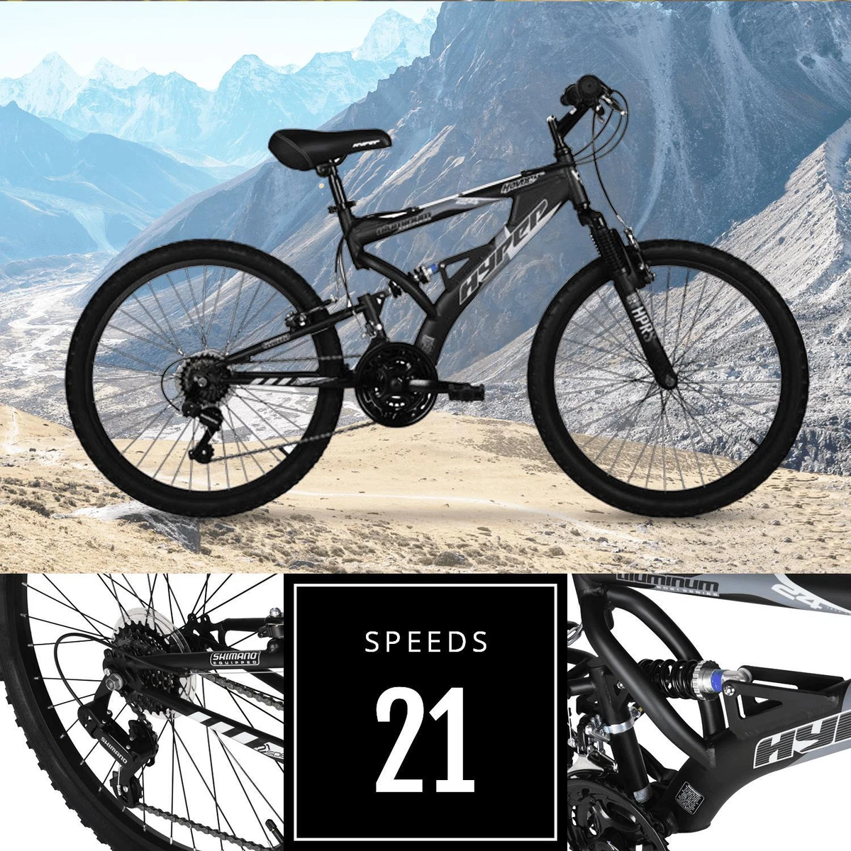Hyper 24 inch mountain bike new arrivals