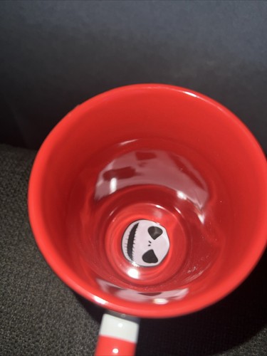 Disney Store Very Rare Nightmare Before Christmas Mug Jack Santa Father Christm - Picture 5 of 9