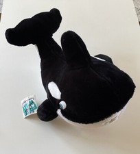 Vintage Original 1993 Free Willy Orca Killer Whale Plush Stuffed Animal 17  Toy