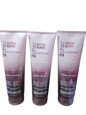 Giovanni Cosmetics 2Chic Shampoo 8.5 Oz (Pack Of 3)