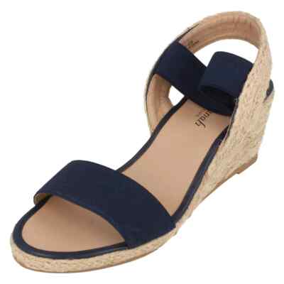 Femmes F2R297 à Élastique Compensées Sandales Été Par Savannah