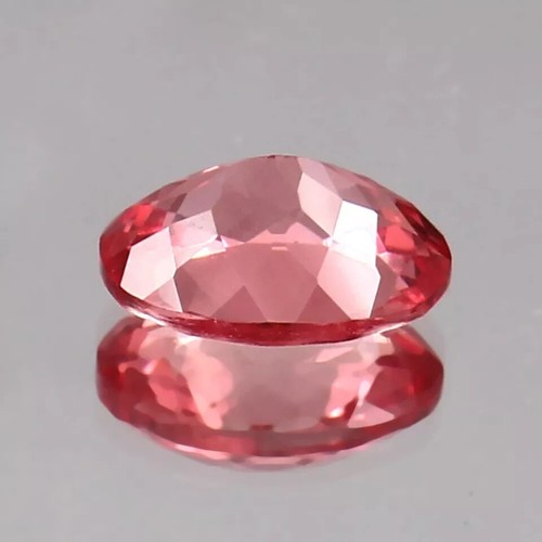 Zaffiro Ceylon Padparadscha naturale impeccabile taglio ovale pietra preziosa sfusa 11x9 mm - Foto 4 di 8