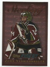 JOHN VANBIESBROUCK 1995-96 TOPPS FINEST CARD NM-MT+ CONDITION FLORIDA PANTHERS