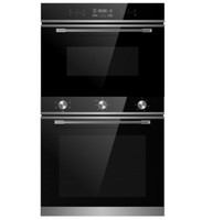 Cookology TOF600SS 72L Built-In Electric Oven & 44L Compact Microwave Oven Pack