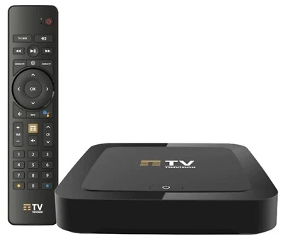 TIM VISION DECODER BOX 4K DIGITALE TERRESTRE DVB-T2 ANDROID TELECOMANDO TV CASA