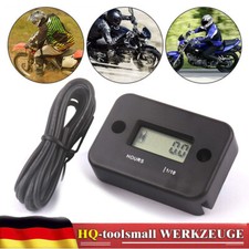 Boat Digital LCD Hour Meter Stundenzähler Motorrad Betriebsstundenzähler DE