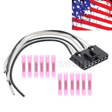 7 Wire Blower Motor Resistor Plug Connector For Chevy Silverado 1500 2500 3500