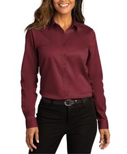 JustBlanks Women's Button Down Dress Shirt - JBLW808