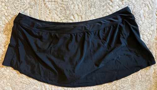 Liz Lange Maternity Bikini Skirt Bottom Only Black Bathing Suit Swim Womens XXL - Picture 6 of 9