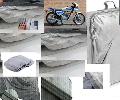 MOTORRAD ABDECKPLANE ABDECKPLANE FÜR BENELLI 125 2C SPORT BJ 1981 WASSERDICHT