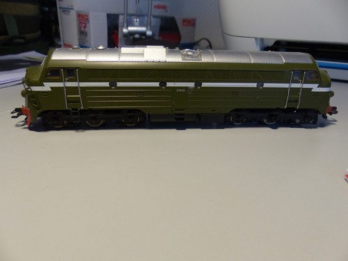 Roco AC Diesellok,  BR 3643, Digital  , H0 für Märklin Betrieb mit 3-fach Sound | Zustand: Gebraucht