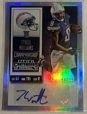 2015 Panini Contenders Rookie Ticket #18/99 Tyrell Williams Autograph Auto RC