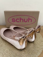 Ted Baker Diamante Girls Rose Gold Shoes Bow Size UK Size 5,Eu38,perfect,box