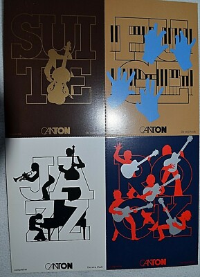 CANTON POSTKARTEN,2 SEITEN,VIER POSTKARTEN, SEHR SELTEN,