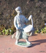 FIGURNE ALUMINIUM CL  ARMEE AFRIQUE / SOLDAT TIRAILLEUR TAMBOUR NO QUIRALU (2)