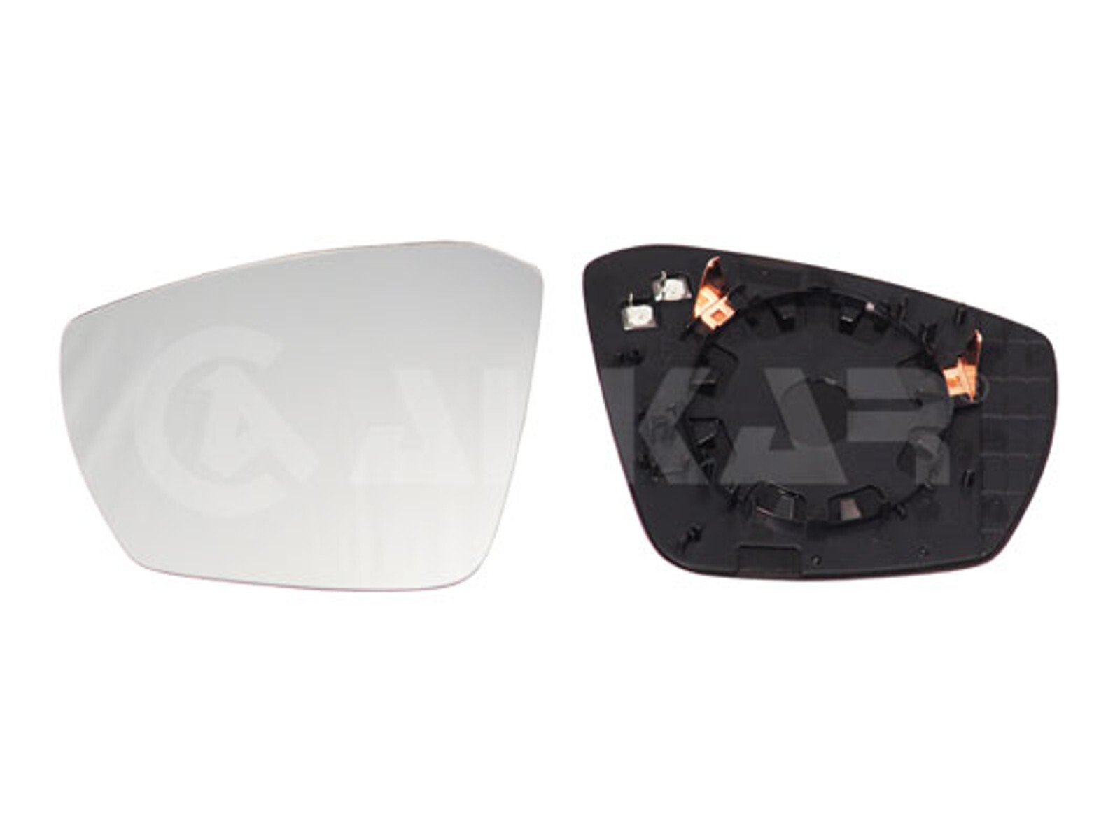 Miroir de rechange pour rétroviseur brisé VW T-Roc et Skoda Octavia III