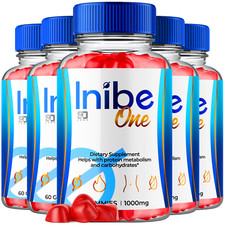 Inibe One ACV Gummies   Support for Appetite and Weight Management 5 Pack 