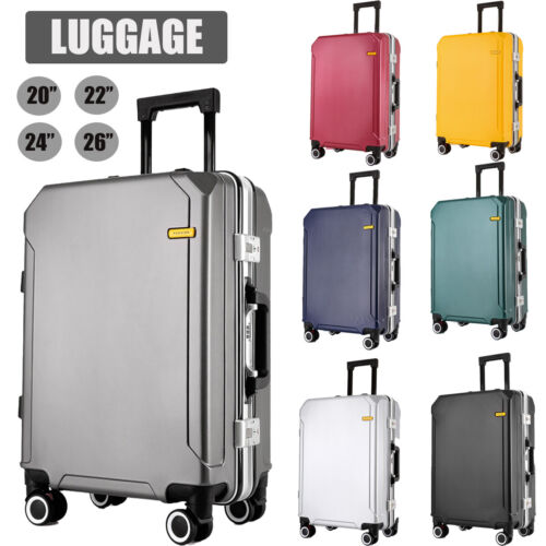 PRESALE Suitcase Luggage Set Trolley 20''22''24''26'' Carry On Hardside Travel - Picture 1 of 19