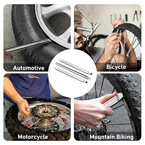 3 Pcs Bike Tire Levers Motorcycle Tire Spoons Dirt Bike Tire Changing