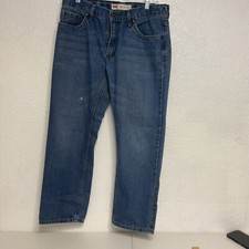 Levi s 505 Regular Denim Jeans Sz 12 Husky 32"x27"
