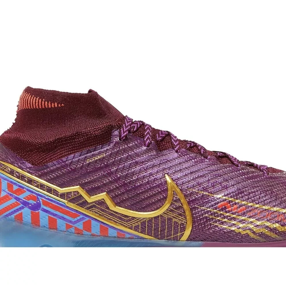 NIKE Mercurial Superfly Ⅸ Elite KM FG Nike Zoom Superfly 9 Elite FG KM 'Mbappe' nby DO9342-694 Mens Size