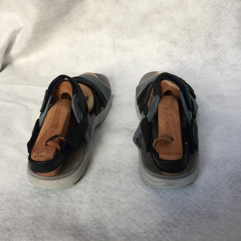 Merrell Select Grip乌木绑带户外/远足凉鞋,女式6码(蓝色) — 第 4/4 张图片