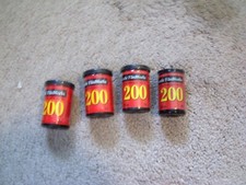 New old stock 35mm Film Roll 200 speed 20 exposers each roll 4 total rolls