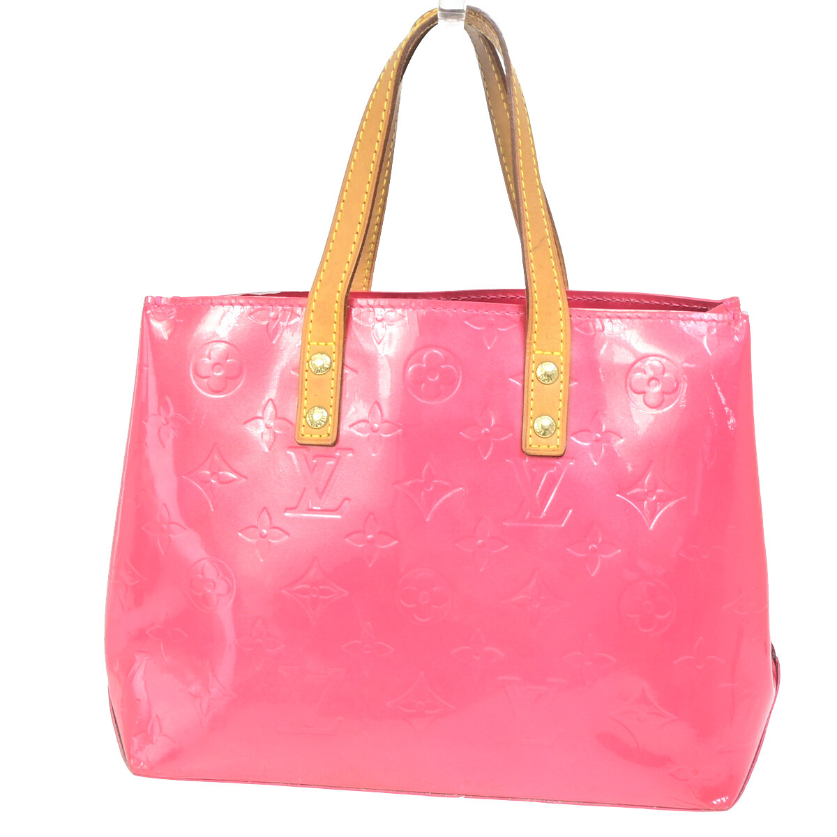 LOUIS VUITTON Read PM Hand Bag Monogram Vernis Patent LOUIS VUITTON Read PM Hand Bag Monogram Vernis Patent
