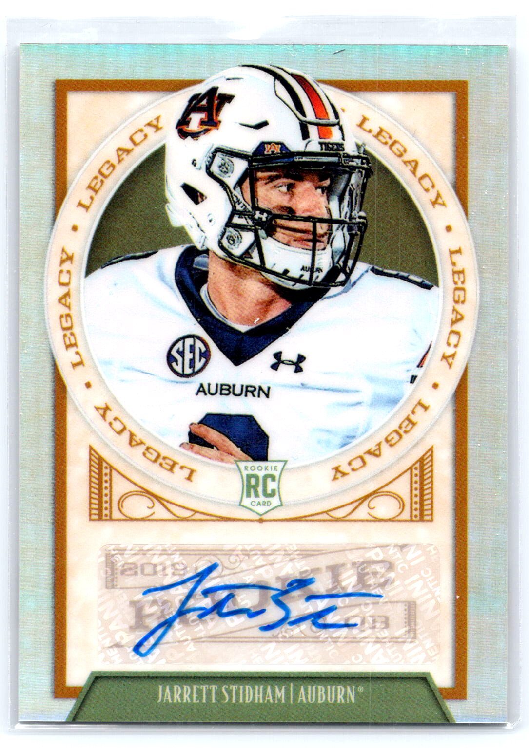 Jarrett Stidham 2019 Panini Legacy #172 Rookie