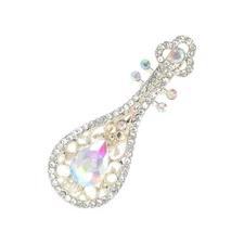 Rhinestones Duckbill Hair Clips for Home Colorful 1 Pc