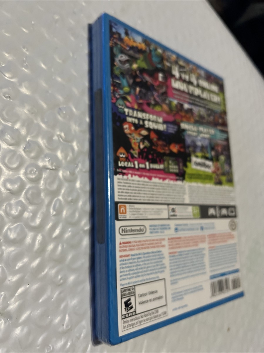 Splatoon - Nintendo Wii U Brand New Factory Sealed