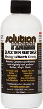 Black Plastic & Vinyl Trim Restorer - Use for Car and Truck Detailing, No Wet Lo