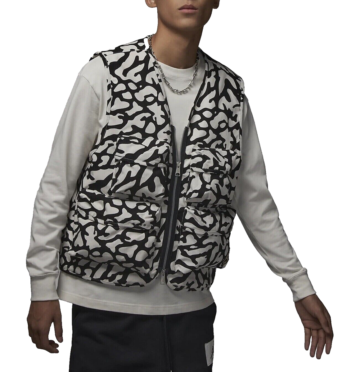 Nike Jordan Flight Heritage Vest ベスト　ナイキ Nike Jordan Gray Flight Heritage Vest Nike Jordan Brand