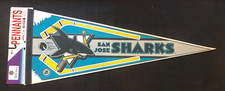 San Jose Sharks VINTAGE National Hockey League Full Size Memorabilia Pennant