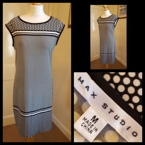 max studio polka dot dress