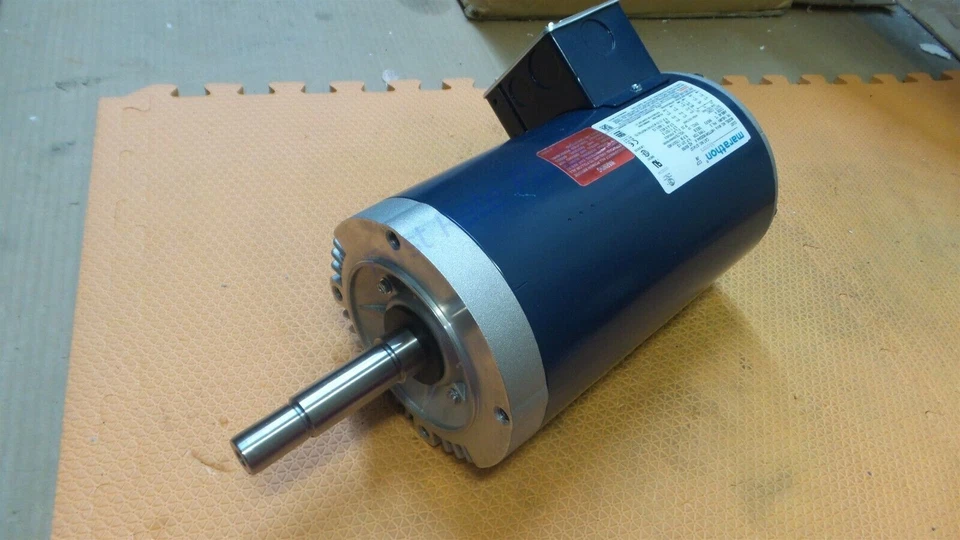 Marathon GT4107 Pump Motor 145TTDR16332 2 HP 230 460V 3PH 1750 RPM Close-Coupled - Image 2 of 4