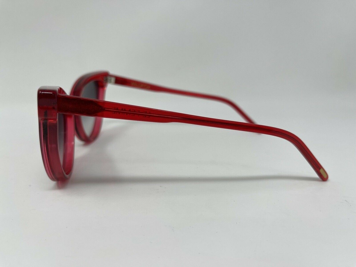 WILDFOX Sunglasses Le Femme Cat Eye Red Frame Rare | eBay display picture 1
