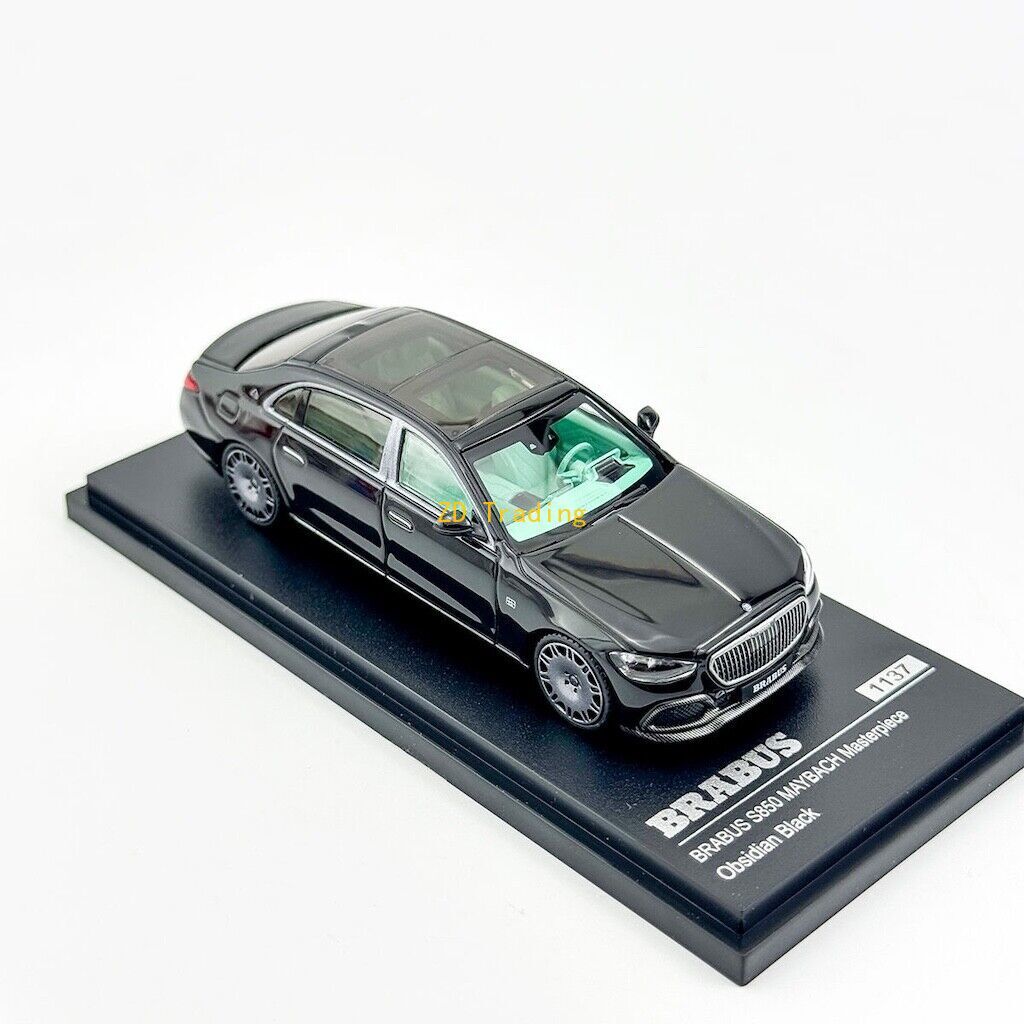 ZD ARBox 1:64 Black Brabus S850 Maybach Luxury Sedan Model