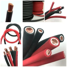 Extreme Battery Cable Marine Auto Solar Extra Flexible Pure OFC Copper USA Made