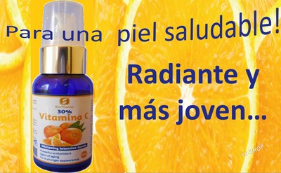 1 VITAMINA C SUERO (Antiedad 30%  Repara Manchas 30ml Pentapéptidos) 