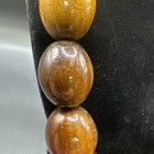 vintage Art Deco chunky wooden bead style Necklace — photo 2