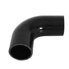 2" Inch 90 Degree Silicone Elbow Pipe Intercooler Hose Coupler 51mm Black