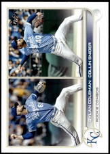 2022 Topps Update #US147 Collin Snider / Dylan Coleman RCOM Kansas City Royals
