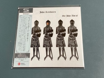 JOHN RENBOURN - SIR JOHN ALOT OF+3 - JAPAN MINI SHM-CD 2016 RM OBI NEW UNOPENED