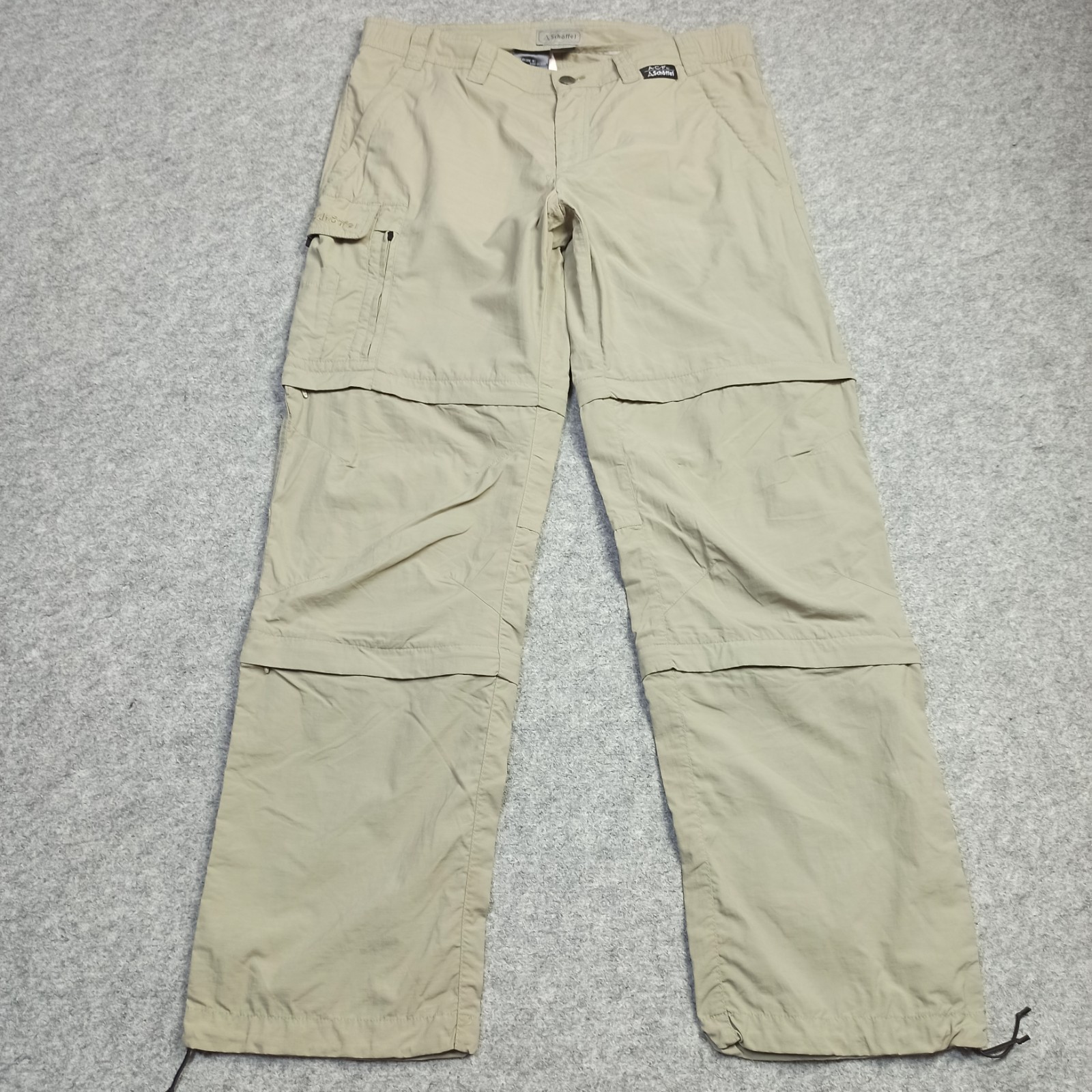 Schoffel Acf Hombre 3in1 Cargo Pantalones 34x31 Cremallera Desmontable Trekking