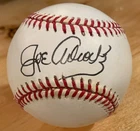 Rare Joe Adcock Braves SS Signed OAL Baseball Beauty Guaranteed Authentic